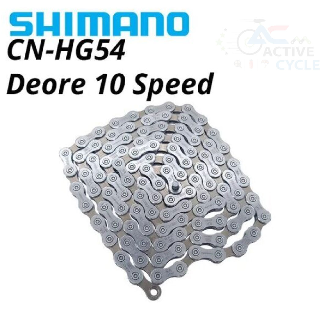 Shimano Deore CN-HG54 10-Speed Bicycle Chain | HG-X Directional MTB Chain | 112 / 116 / 120 Links