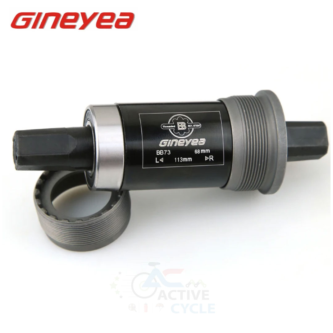 Gineyea BB73-68 113mm Mountain Bike Square Hole Integrated Sealed Bottom Bracket