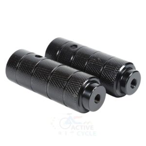 Bicycle Foot Pegs / Footrest – Anti-Skid Aluminum Alloy Axle Pegs (110×37 mm, 1 Pair)