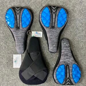 WEST BIKING 3D Silicone Bicycle Saddle Cover – Shockproof, Anti-Slip Gel Seat Cushion for MTB & Road Bikes