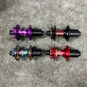 Enlee 101 Front & Rear Bicycle Hub – 32H – QR / Thru Axle – 6 Pawls – MTB