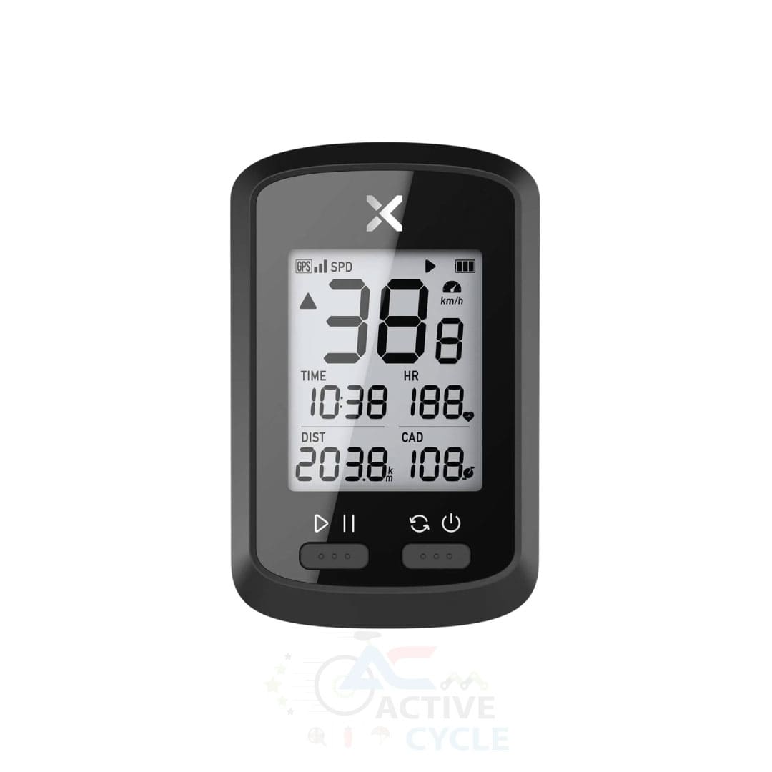 XOSS G+ GPS Bike Computer with ANT+ & Bluetooth – Waterproof Cycling Computer with 25-Hour Battery