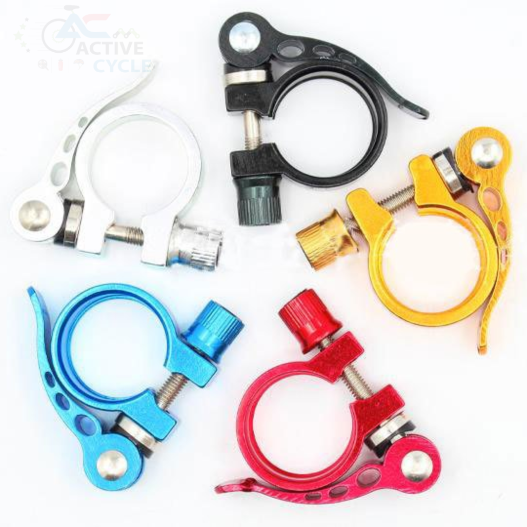 Aluminum Alloy Bicycle Seatpost Clamp – Quick Release
