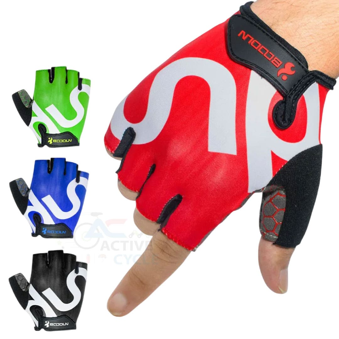 Boodun Half Finger Cycling Gloves – Lightweight, Breathable Sports Gloves