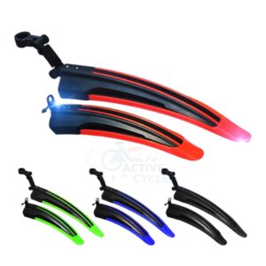 Stylish Mountain Bike Fender – Plastic Mudguard Set (Front + Rear)