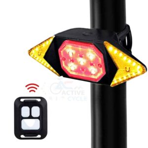 Smart Wireless Turn Signal Bike Tail Light – USB Rechargeable
