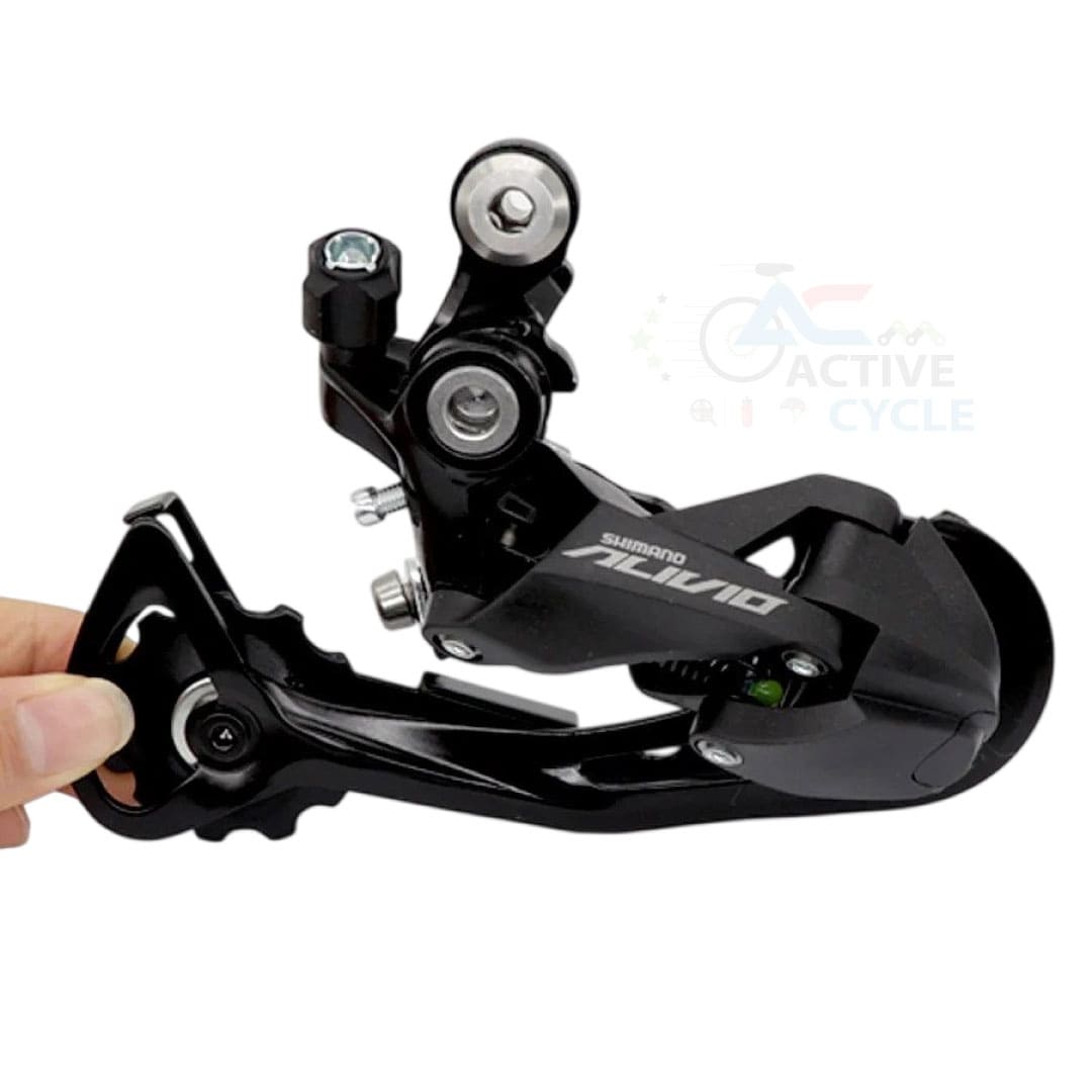 Shimano ALIVIO RD-M3100 SGS Rear Derailleur – 9-Speed Shadow RD Long Cage MTB