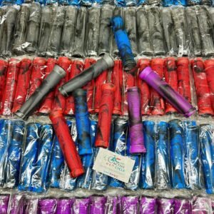 Colorful Bicycle Handlebar Grips - No Brand