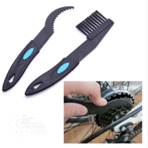 GUB Bicycle cassette and chain cleaning brush - Black