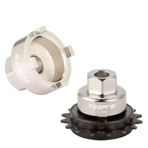 TOOPRE Bicycle Single-Speed Freewheel Removal Tool 16T 17T 18T BMX Fixed Gear Bike Installation Socket