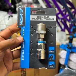 TOOPRE Bicycle Crank Puller Removal Tool for Mountain Bikes Square Hole and Splined Bottom Bracket Crankset Installation and Maintenance Tool