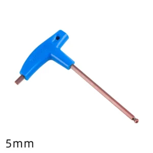 TOOPRE Bicycle Internal Hex Wrench T-handle Extended Plastic Handle Double Head Wrench S2 Tool