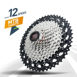 VG Sports MTB 12-Speed 11-50T Steel Bicycle Cassette