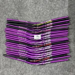 LUNJE Low Rise Handlebar - Purple 31.8mm