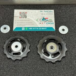 Plastic Pulley - Black - 13t/14t Bearing