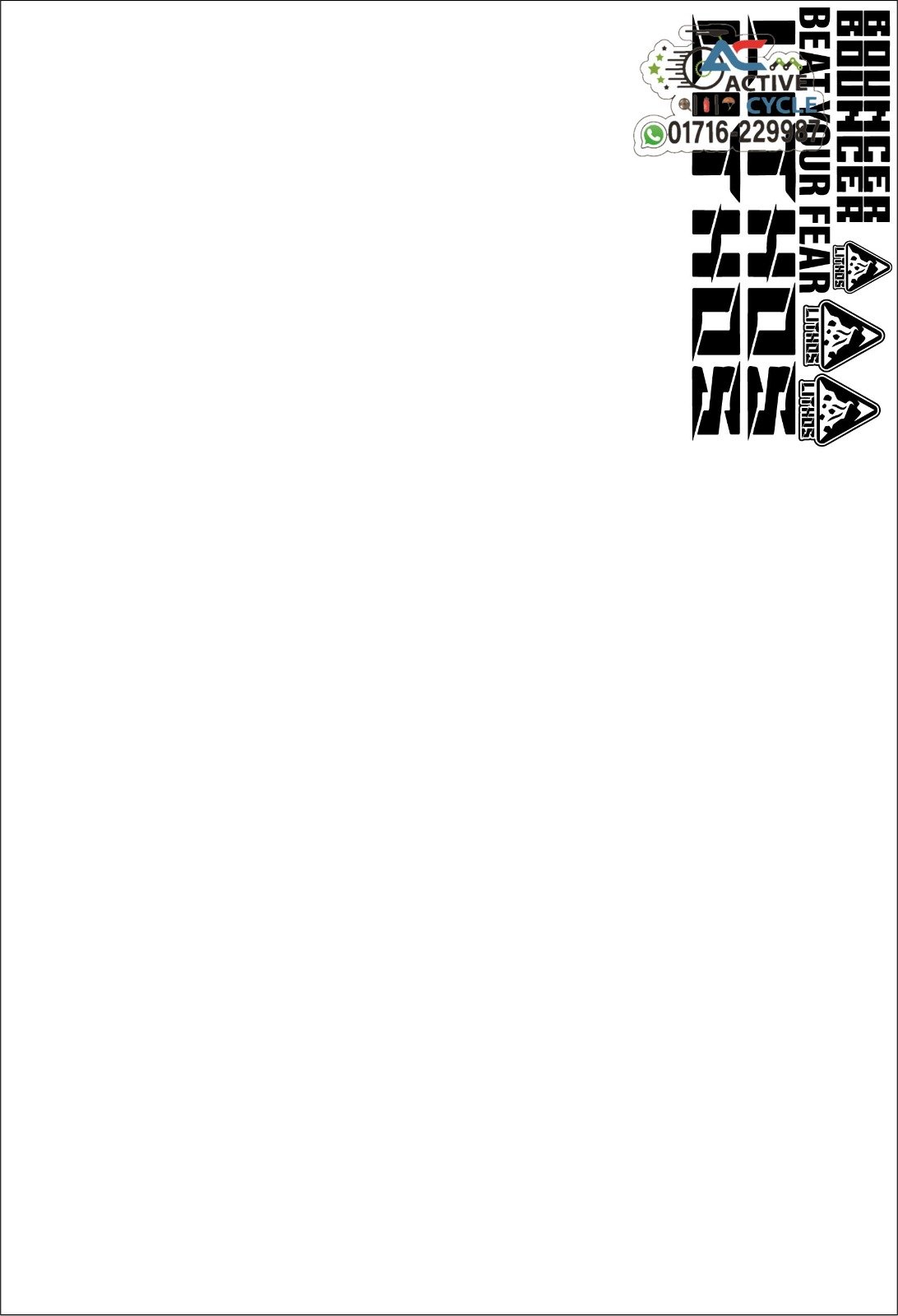 Lithos Full Body Sticker